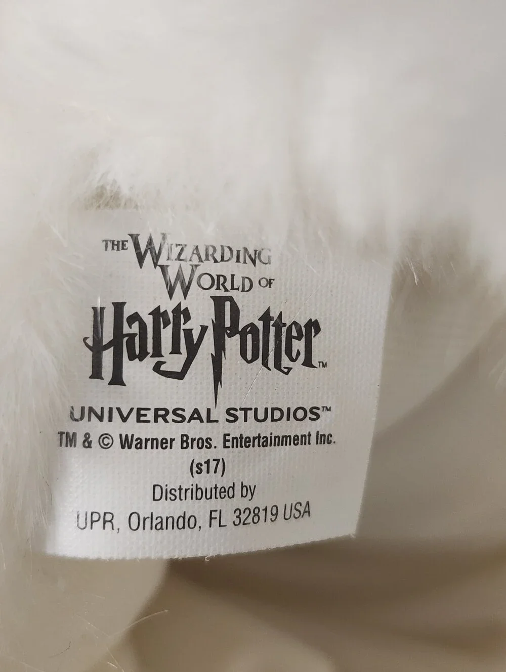 Hedwig Owl Puppet from Universal Studios' The Wizarding World of Harry Potter